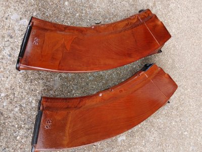 Pair Russian Izzy bakelite mags 762x39