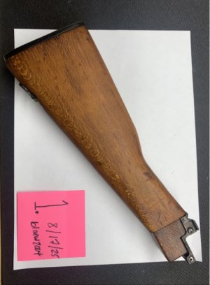 Polish hardwood stock, polish handguards, Romanian stock, circle 10 mags new