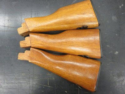 Chinese Type56, Norinco 56S, Mak90, Polytech chu wood buttstocks