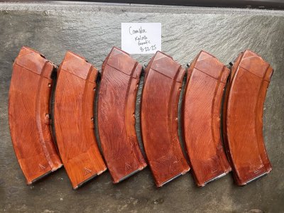 Russian izhmash 7.62x39 Bakelite mags