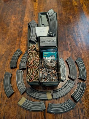 Ak mags and ammo bundle