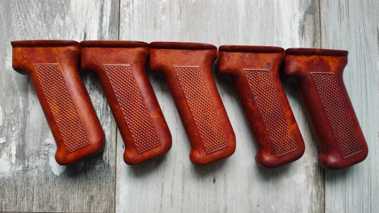 Polish PGs bakelite Fatties. Excellent condition. Fabryka Broni Radom Armory (circle 11).