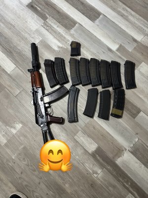 Trade 556 bulgy aks74U for 5.45 aks74U