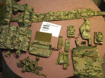 Multicam Cleanout! Russian gear(padded belt bundle!), T3 pistol pouches, Krydex dump, SSO AK Chest Rig! Buy this stuff while you poop at work!