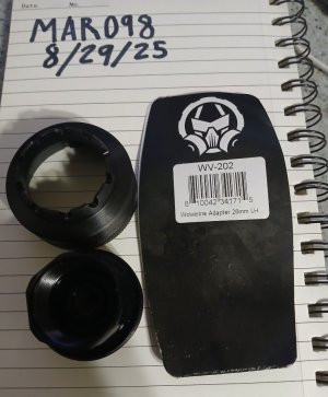 Dead air wolverine 26mm thread insert and collar for zastava AK's