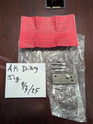 AK trigger drilling jig