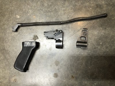 Zenitco RK-6, Yugo m70/m72 parts