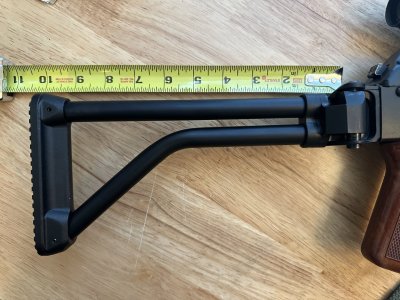 NATO length for Warsaw length CNC warrior stock
