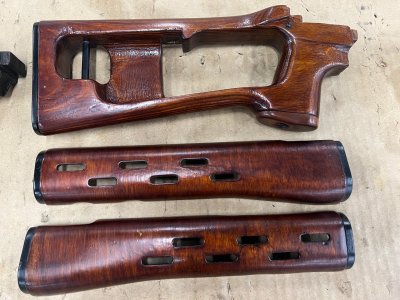Russian SVD Dragunov furniture and parts