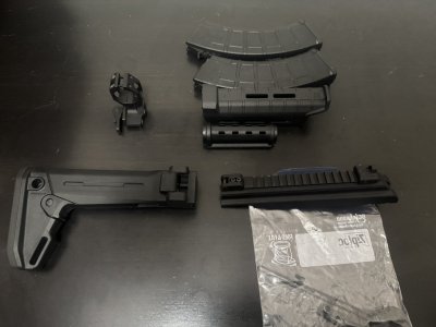 TWS Dog Leg | Zhukov Haga Stock | ADM Mount | Magpul HG +Mags