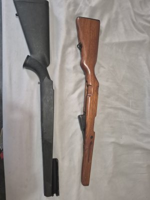 Sks stock poly & wood with mag.