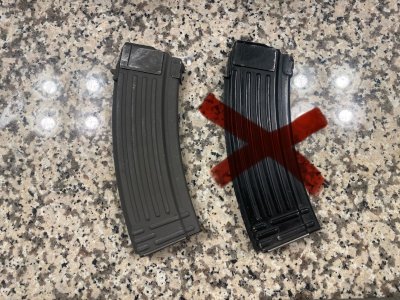 5.45 Steel Tantal Mags