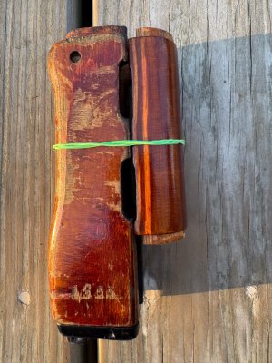 Issued Russian rpk hgs with proof marks and serial #