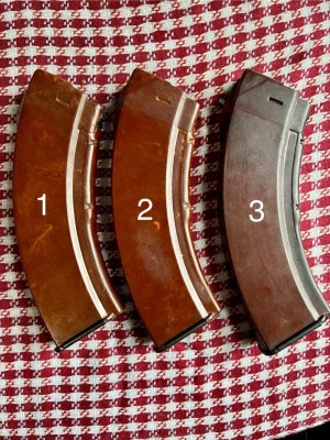 x2 Norinco /66\ Bakelite mags