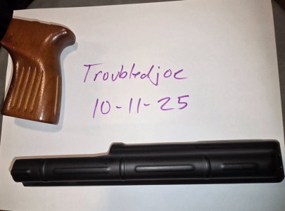 WTS VZ 61 Wood Grip and Polish AKM top cover