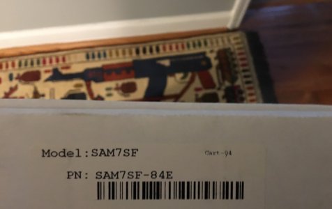 Arsenal Sam7-SF unfired NIB 3 digit SN