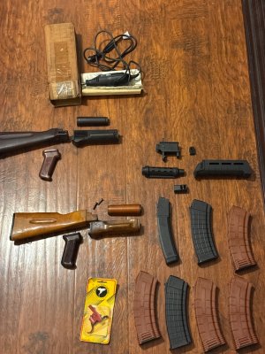 Ak furniture/mags/misc clean out