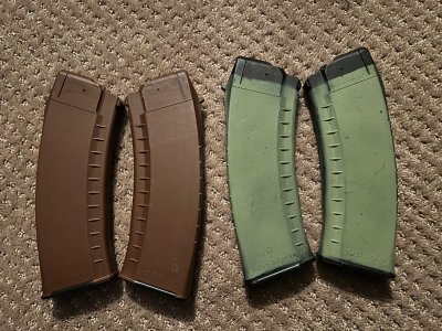 Trade 4 mags for 1 plum mag