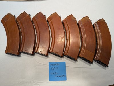 Soviet bakelite mags 7.62x39