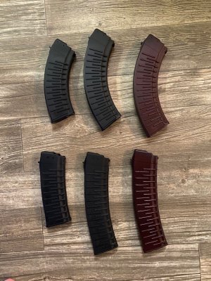 Molot ribbed mag replicas 7.62, 5.56 and 5.45