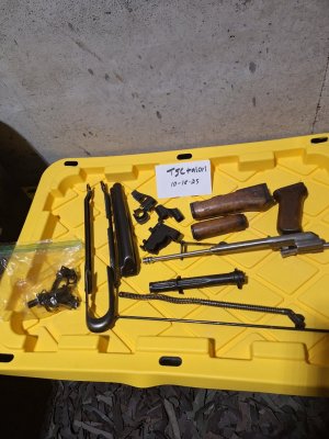 Bulgarian Type 3 underfolder parts kit