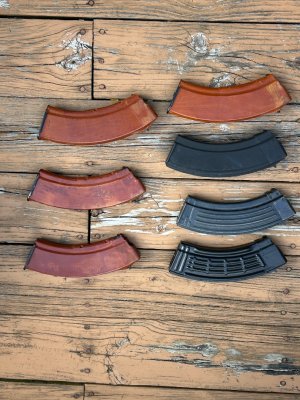 Russian AKM magazines and AK-74 magazines