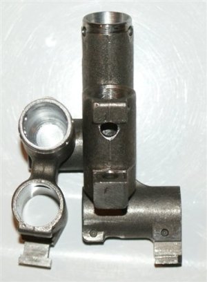 Russian AK 74/100 gas block with square lug