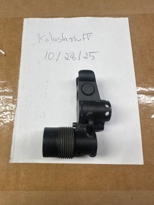 Bulgarian krinkov front sight gas block combo