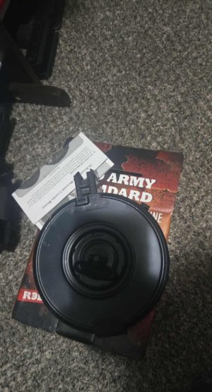 75 round romanian back loading drum