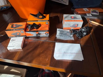 PA 3x microprism w/ PA RS-10 on 45deg offset | PA mini reflex G2