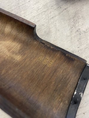 Russian SVD Dragunov Wood Handguard Set - used surplus