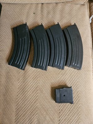 Ruger Mini 30 and Mini 14 mags