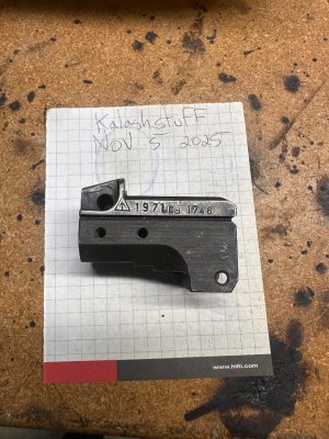 Romanian AKM front trunnion 1971