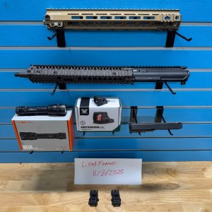 14.5” DD M4A1 Upper, 15” Geissele Rail, Glock Slide, Vortex Defender, Cloud Rein