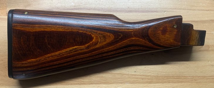 Russian AK Ribbed Dust Cover, Romy WASR Stock Set Bake Grip, Bulgy AK-74 FSB, Milled Bolt Carrier, AIMS74 Safety, M-13 Suicide Clips, RUSSIAN AK STOCK