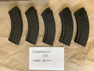 Bulgy Circle 10/21 5.45 and 7.62 mags