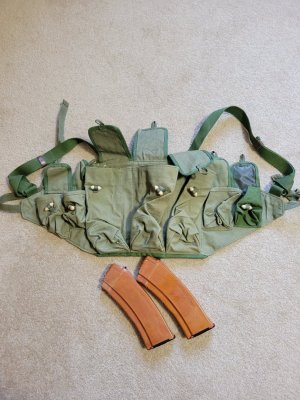 Chicom six cell chest rig