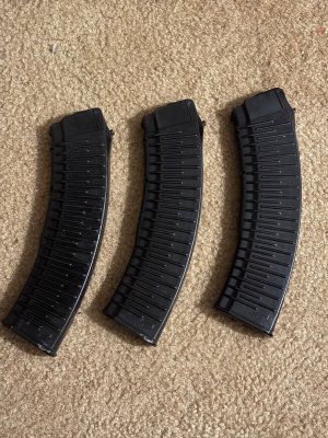 45rd Ribbed Molot Mags