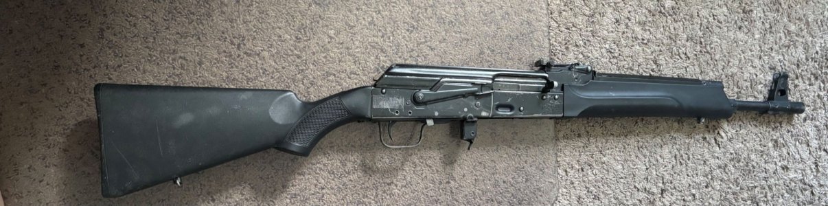 Saiga .223 (dimpled) + Izzy 5.5mm trunnion