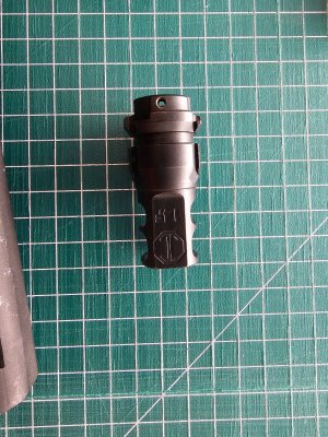Muzzle brake and parts