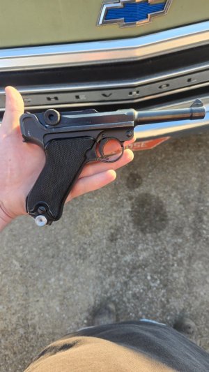 1937 luger, vopo/east german use