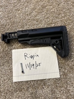 F5 MFG 5.5 folding stock assembly