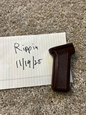 Russian Bakelite AKM grip