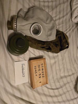 Soviet armourers tool and GP-5 gas mask