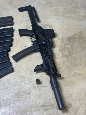 Kalashnikov USA KP9 with upgrades