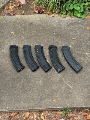 45rd Ribbed Molot Mags and Circle 10 Waffle