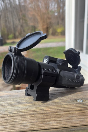 Vortex Strike Fire Red Dot