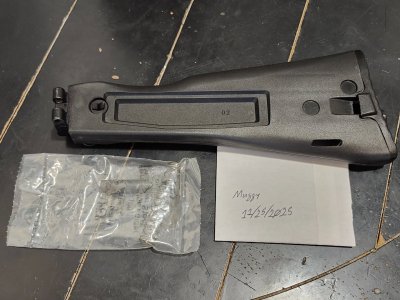 Russian AK100 Stock and Latch Assembly