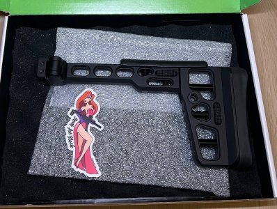 Samson S.A.S. Tactical Folding Stock in Black *BRAND NEW*