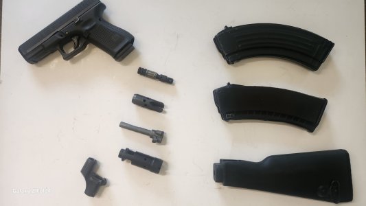 AK parts Stock Muzzle Brake KNS AKSU